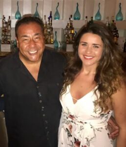 John Quinone with his daughter Andrea