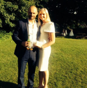 He is married to Rachel Warne, the love of his life.