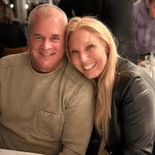 Elizabeth Hashagen With her husband