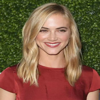 Emily Wickersham smiling at an event