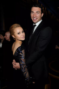 Hayden Panettiere and Wladimir Klitschko meet
