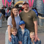 Joy Anna and Austin Forsyth with their children